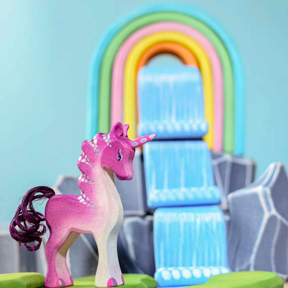 BumbuToys Baby Unicorn Green Discount
