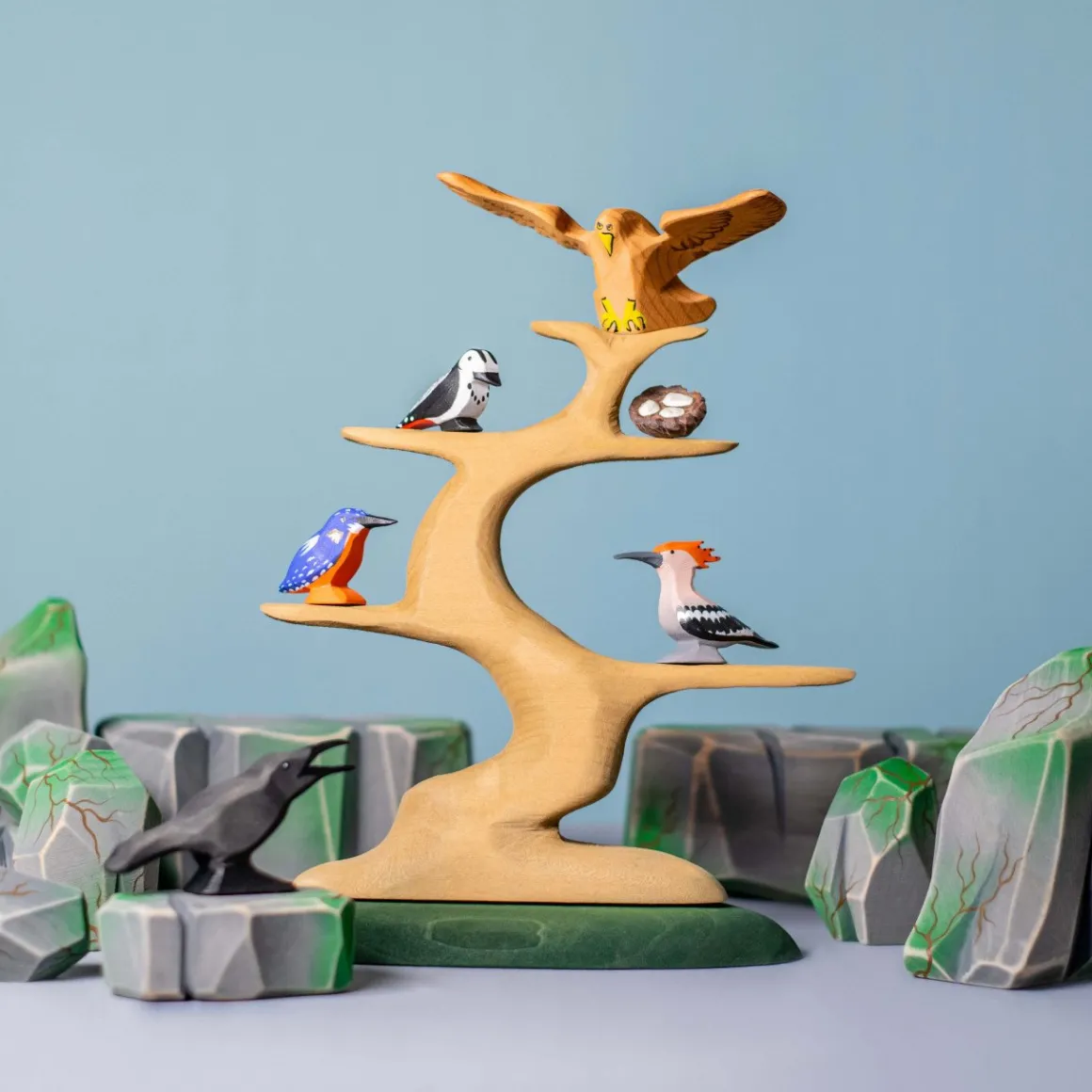 BumbuToys Bird Tree NAKED Fashion