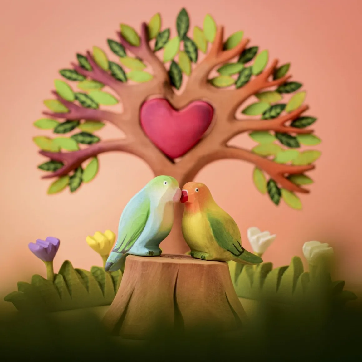 BumbuToys Blue Lovebird Clearance