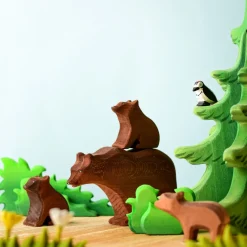 BumbuToys Brown Bears Family SET Online