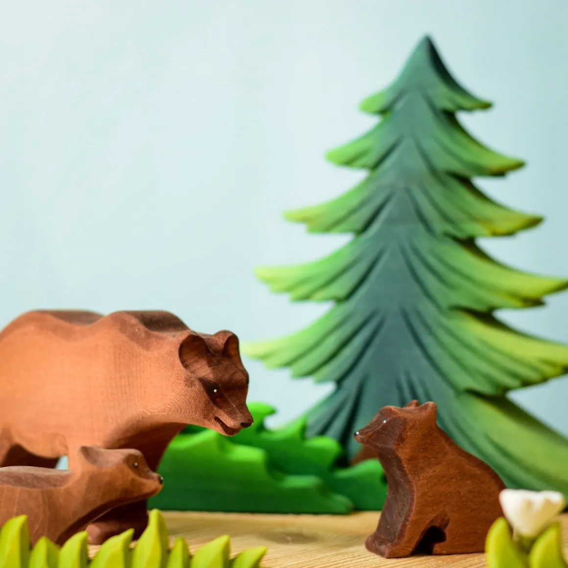 BumbuToys Brown Bears Family SET Online