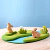 BumbuToys Easter Bunnies and Wildflowers SET Online