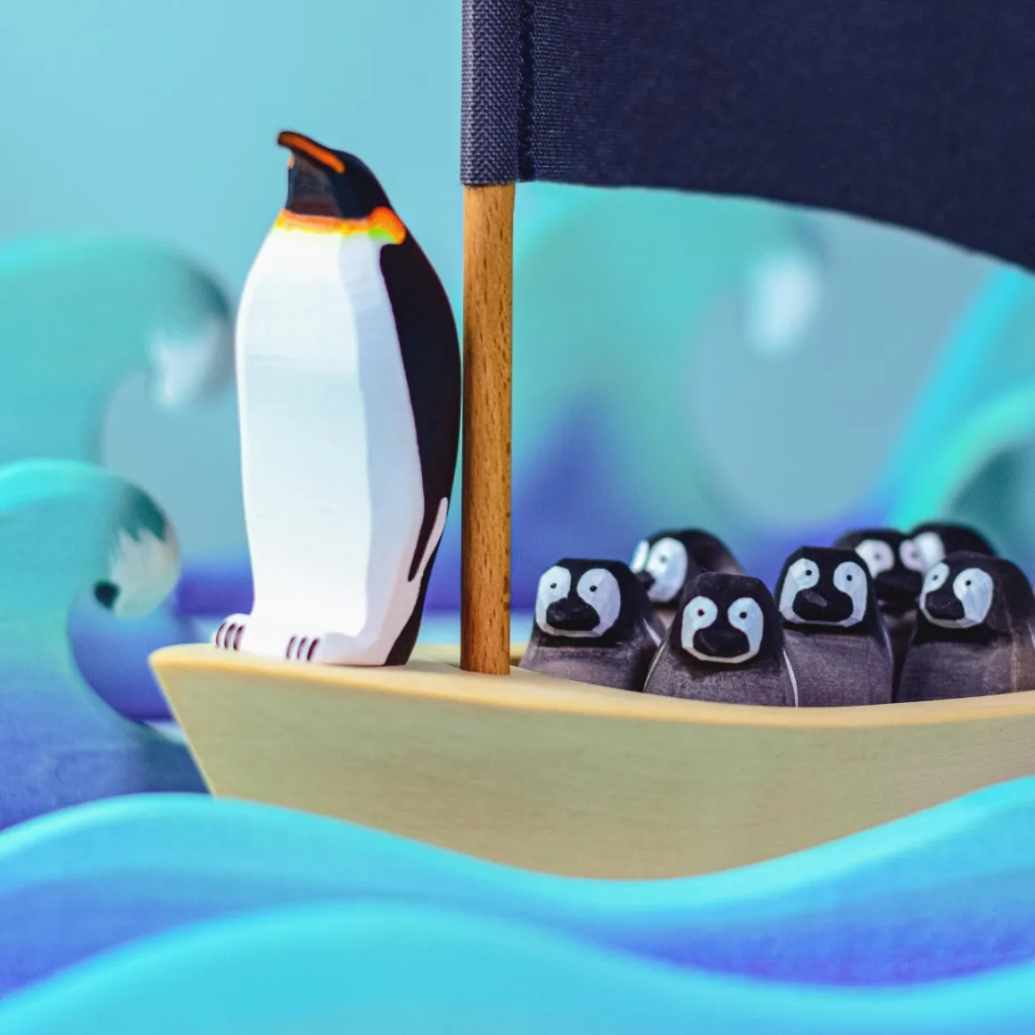 BumbuToys Emperor Penguins SET New