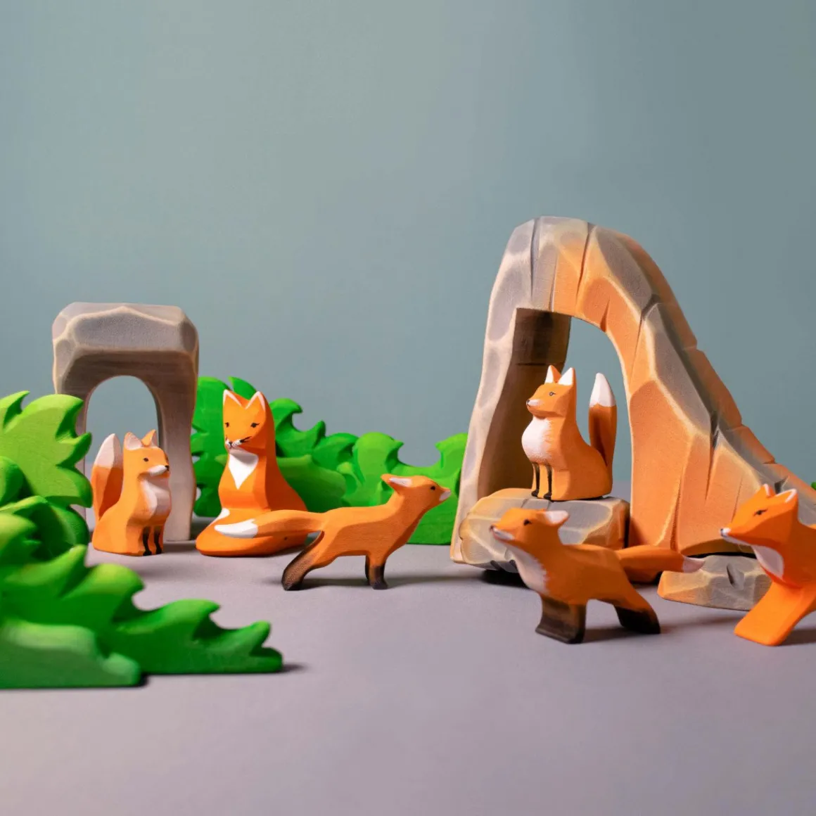 BumbuToys Fox Family SET Hot