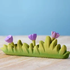 BumbuToys Grass with LILA flowers Large Online