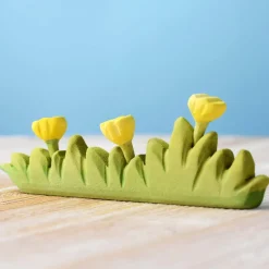BumbuToys Grass with YELLOW flowers Large Clearance