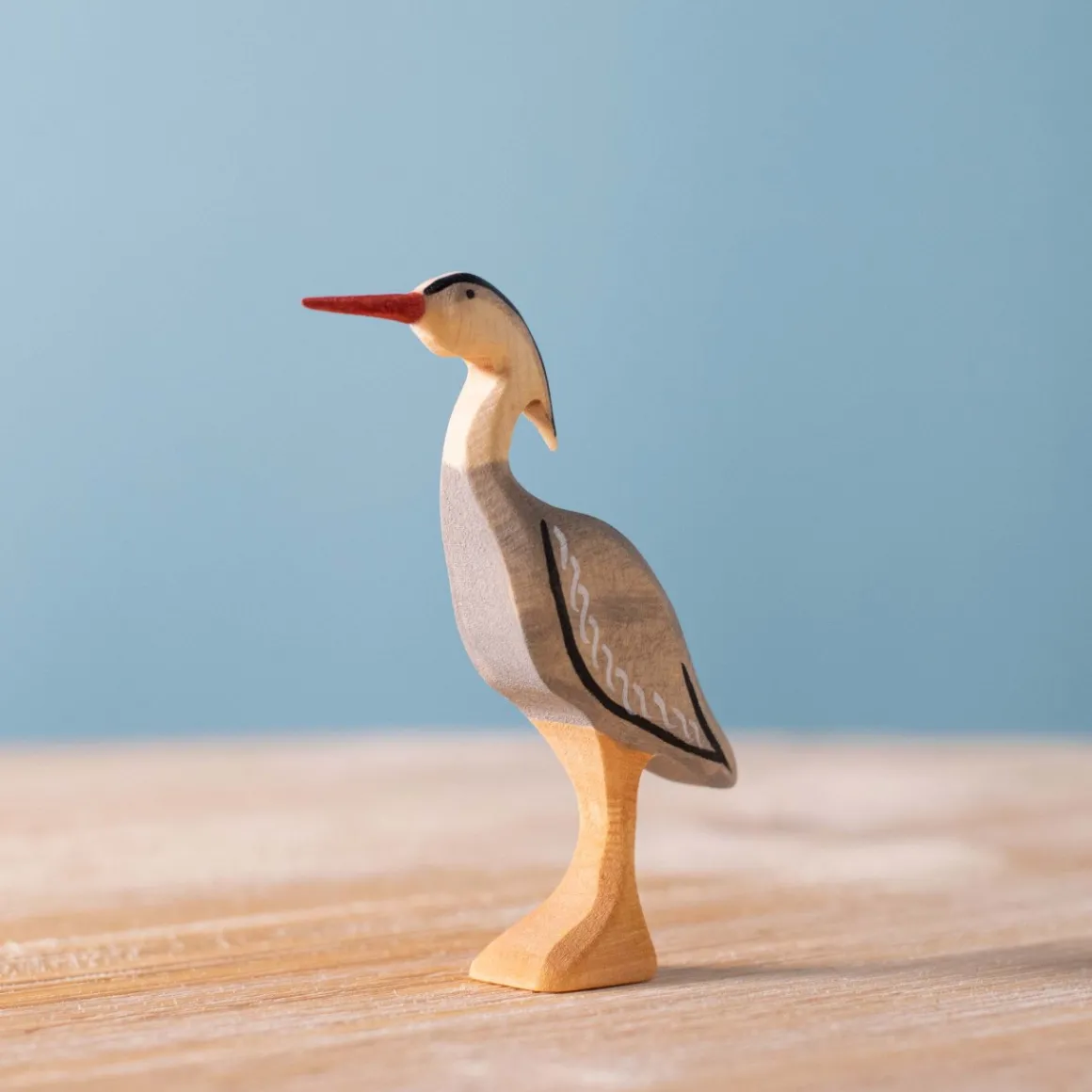 BumbuToys Grey Heron New
