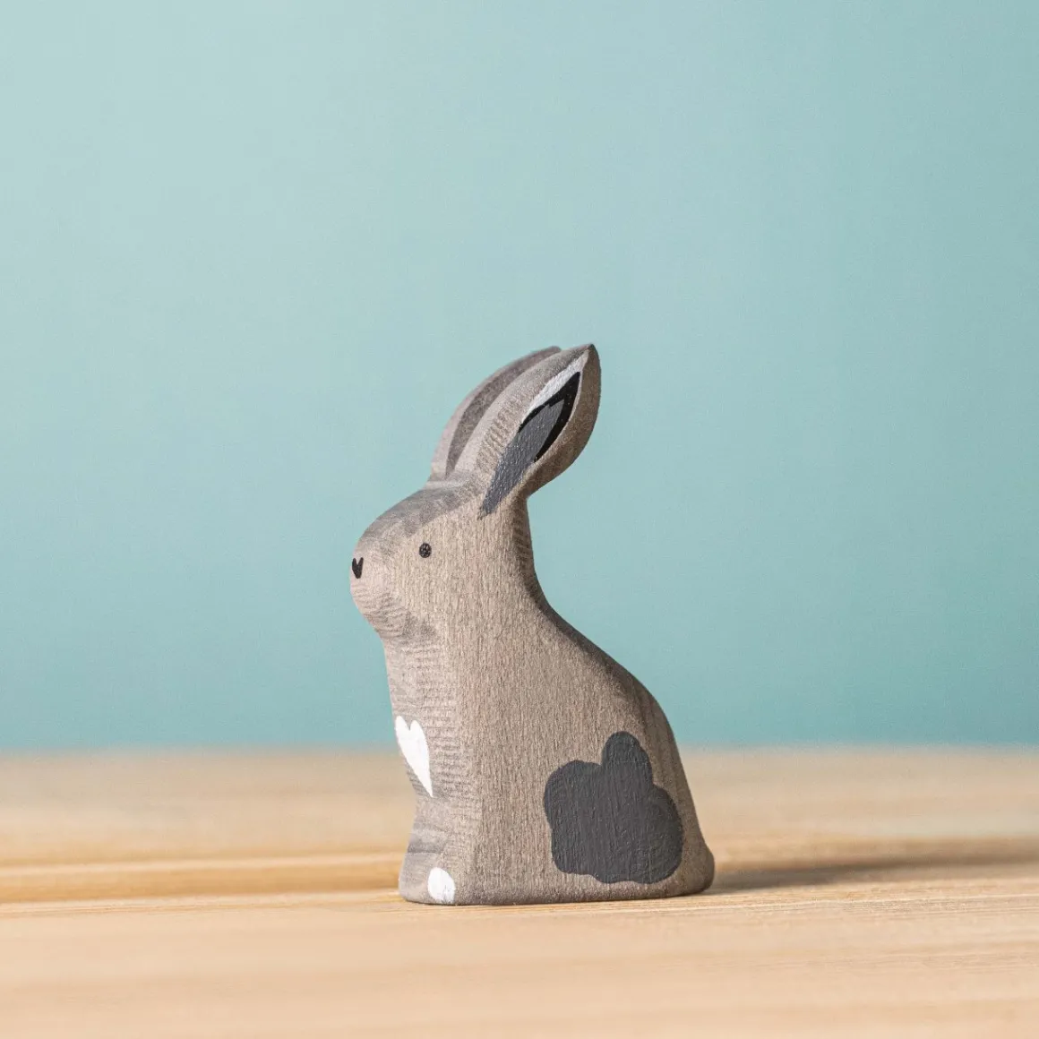 BumbuToys Grey Sitting Rabbit Discount