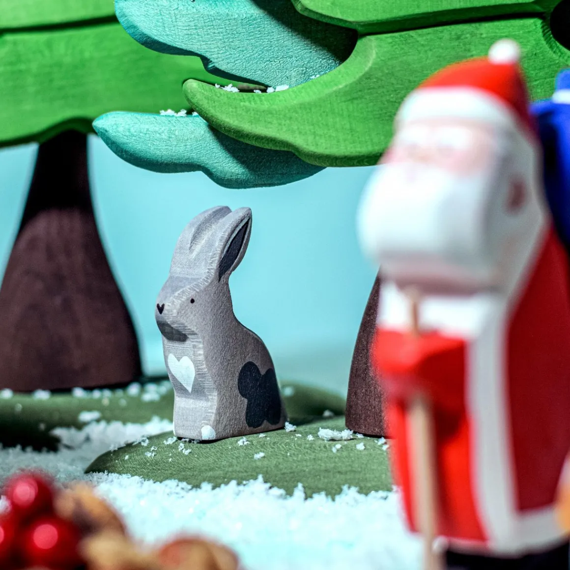 BumbuToys Grey Sitting Rabbit Discount