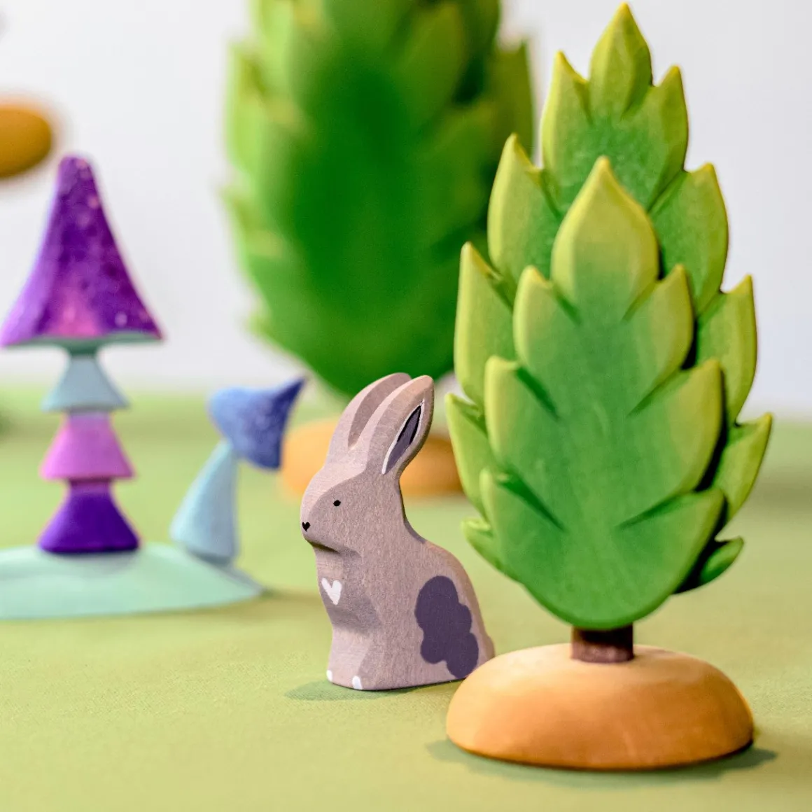 BumbuToys Grey Sitting Rabbit Discount