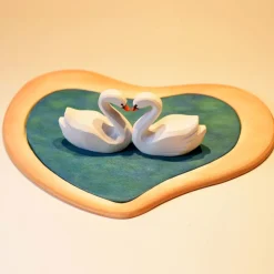 BumbuToys Heart Lake and Swans SET Fashion