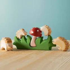 BumbuToys Hedgehogs and Mushroom SET Fashion