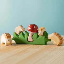 BumbuToys Hedgehogs and Mushroom SET Fashion