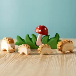 BumbuToys Hedgehogs and Mushroom SET Fashion