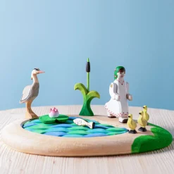 BumbuToys Lake and Cattails Puzzle SET Online