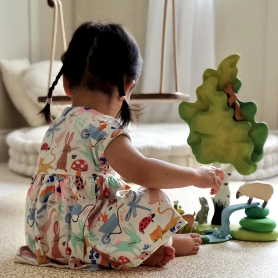 BumbuToys Large Birch Green Outlet
