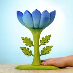 BumbuToys Large Blue Flower Outlet