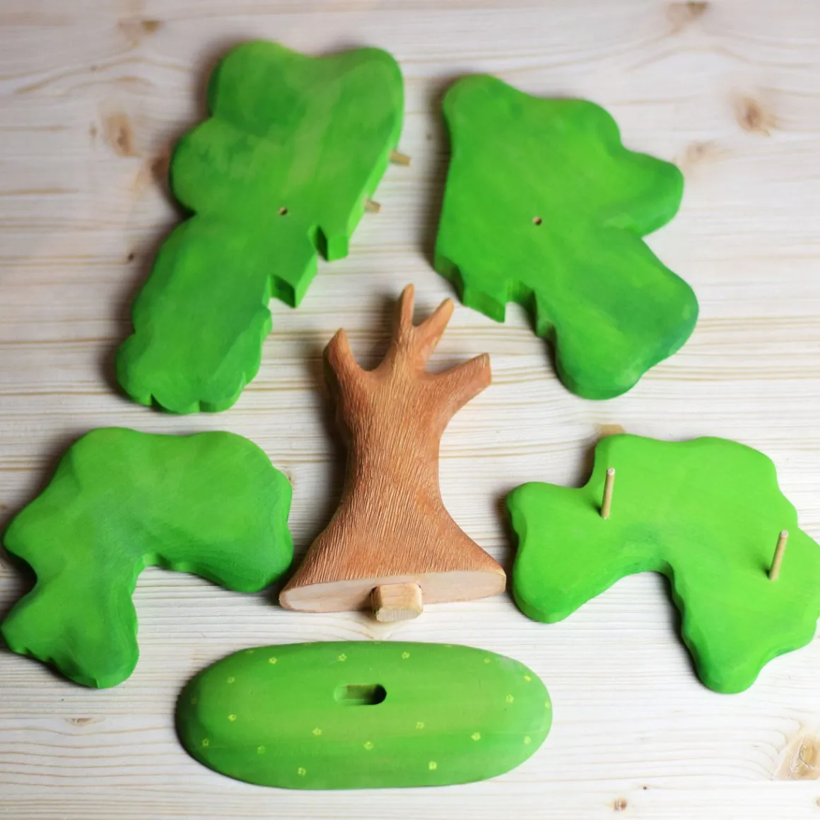 BumbuToys Large Green Oak Outlet
