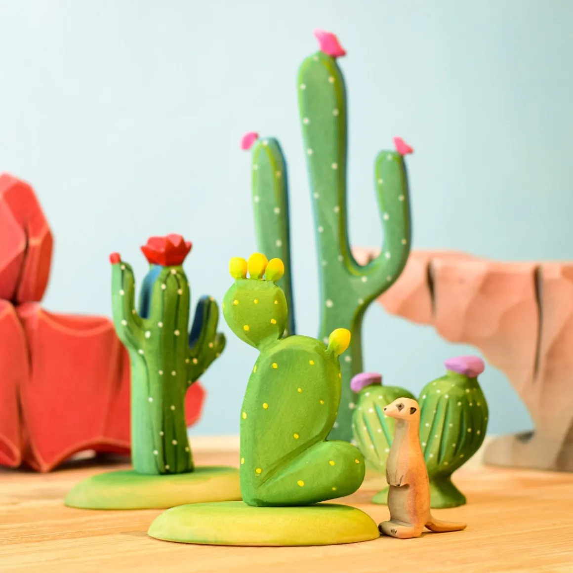 BumbuToys Meerkats Family SET Hot