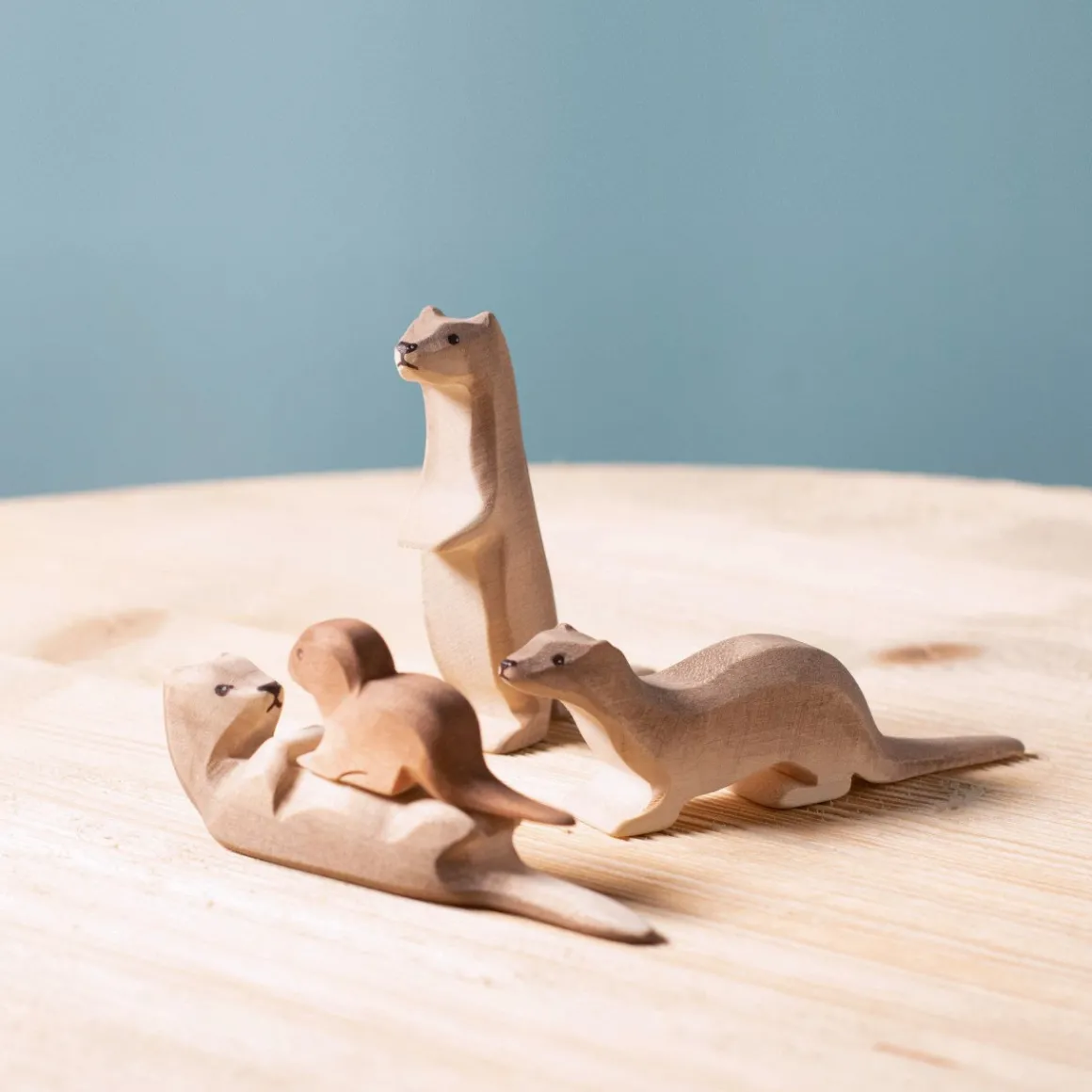 BumbuToys Otter Family SET Online