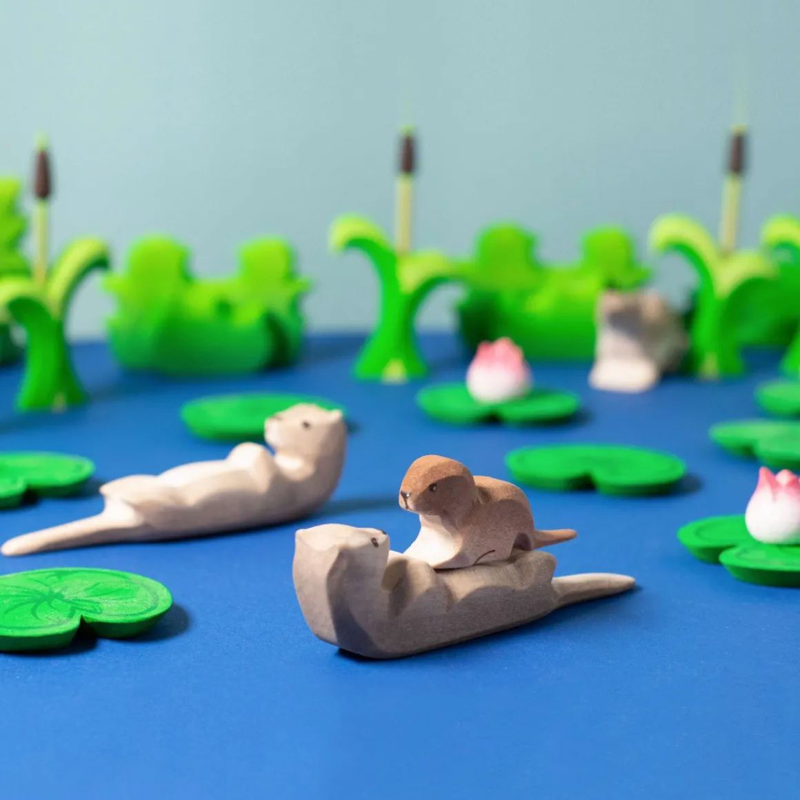 BumbuToys Otter Family SET Online