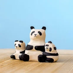 BumbuToys Panda Bears Family and Tree SET Discount
