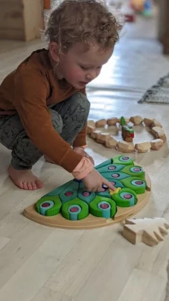 BumbuToys Peacock Puzzle Discount