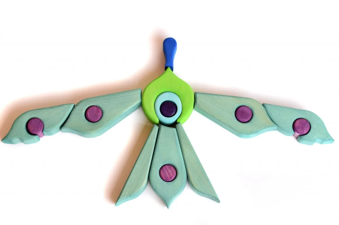 BumbuToys Peacock Puzzle Discount