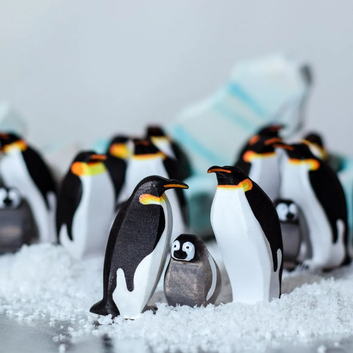 BumbuToys Penguins & Ice Floe SET New