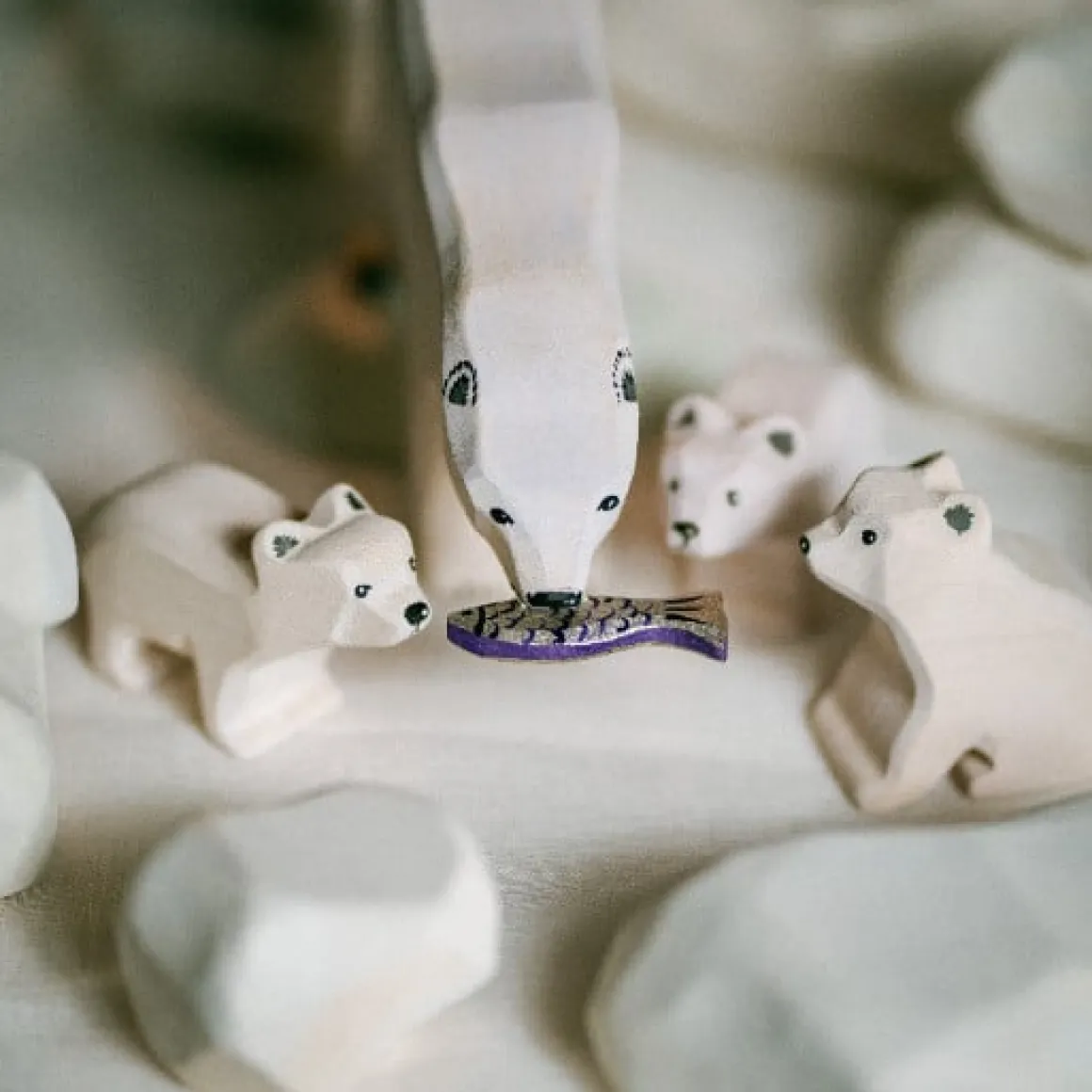 BumbuToys Polar Bears SET Fashion