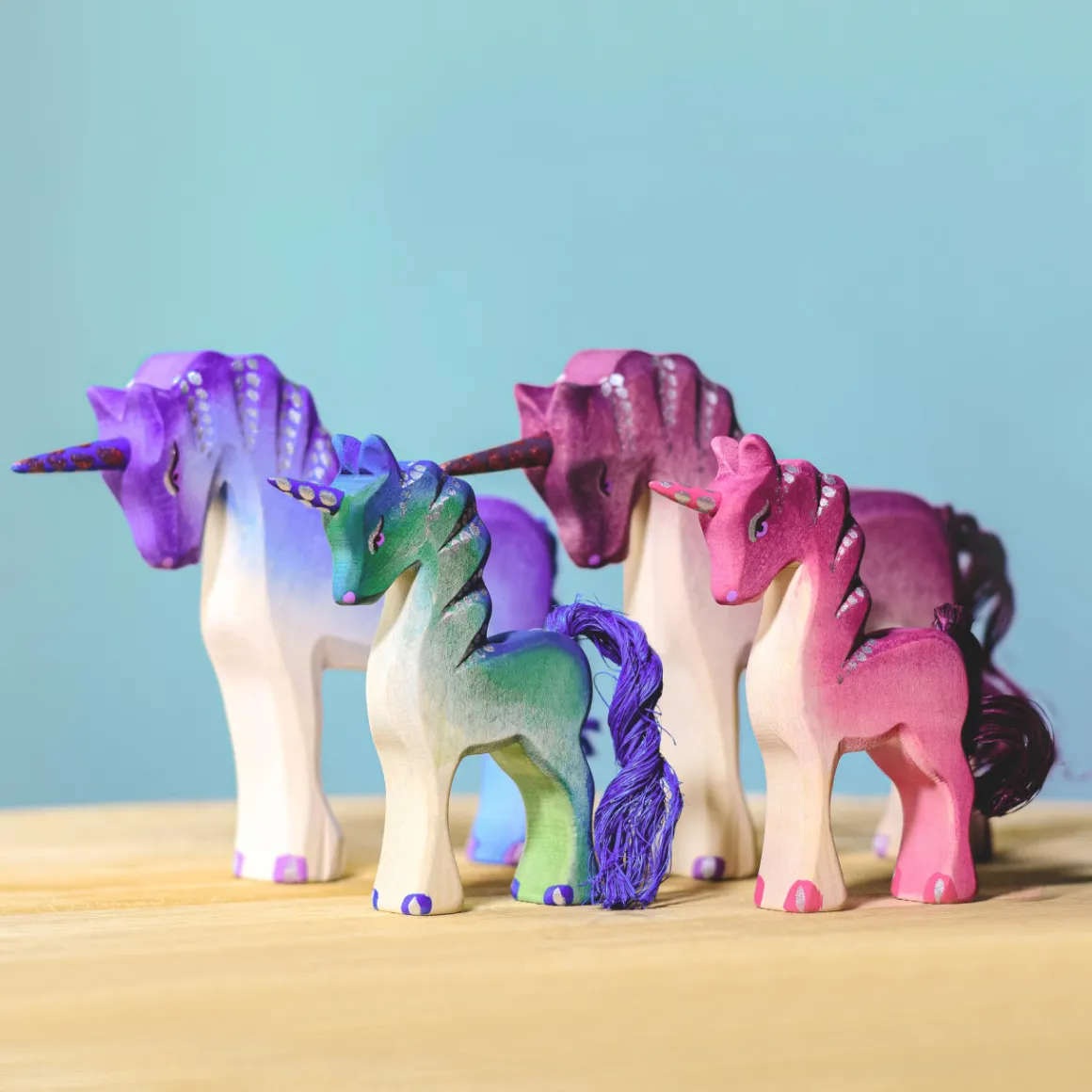 BumbuToys Purple Unicorn Fashion