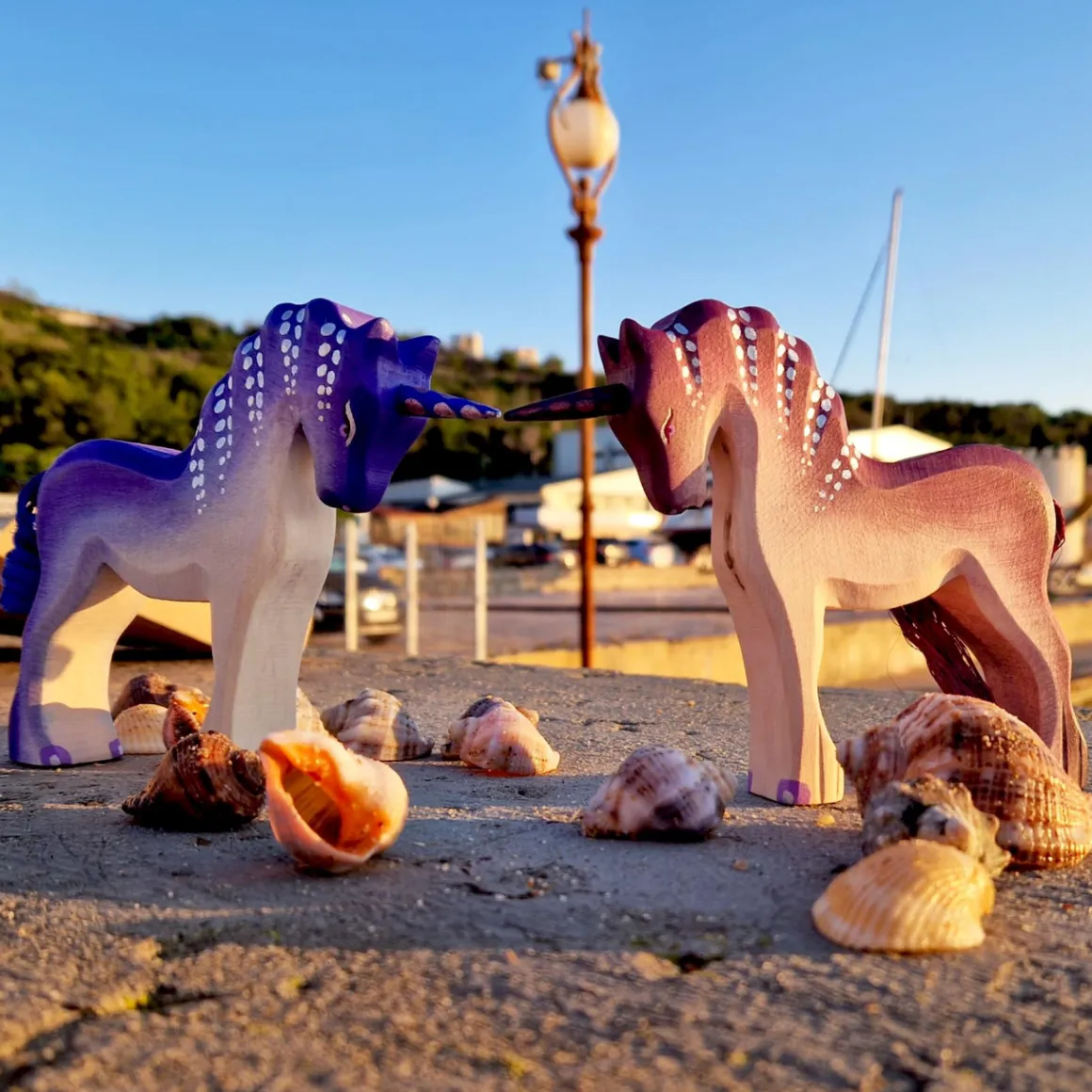 BumbuToys Purple Unicorn Fashion