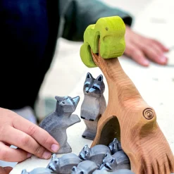 BumbuToys Raccoon Family with Tree SET Online