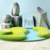 BumbuToys River Plate, Waterfall, Mossy Rocks SET Discount