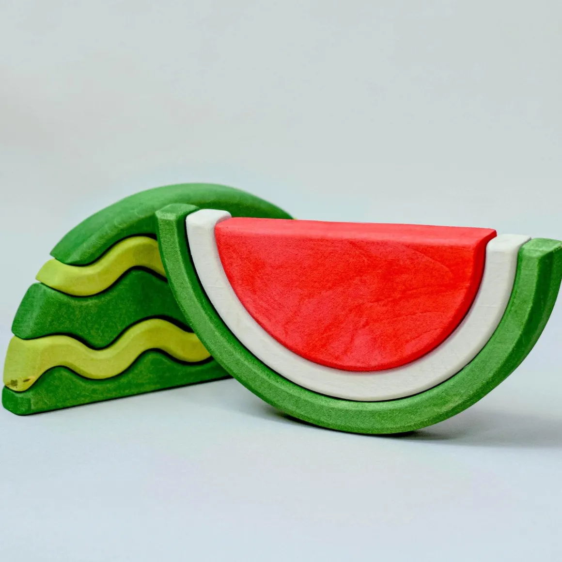 BumbuToys Round Puzzle Watermelon Hot
