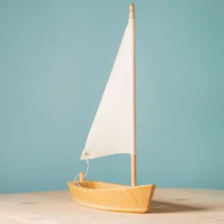 BumbuToys Sailing Boat Beige Clearance