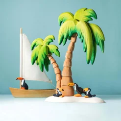BumbuToys Sailing Boat Beige Clearance