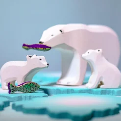 BumbuToys Small Polar Bear Best