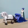 BumbuToys Snow Queen, Sleigh and White Horse SET Outlet