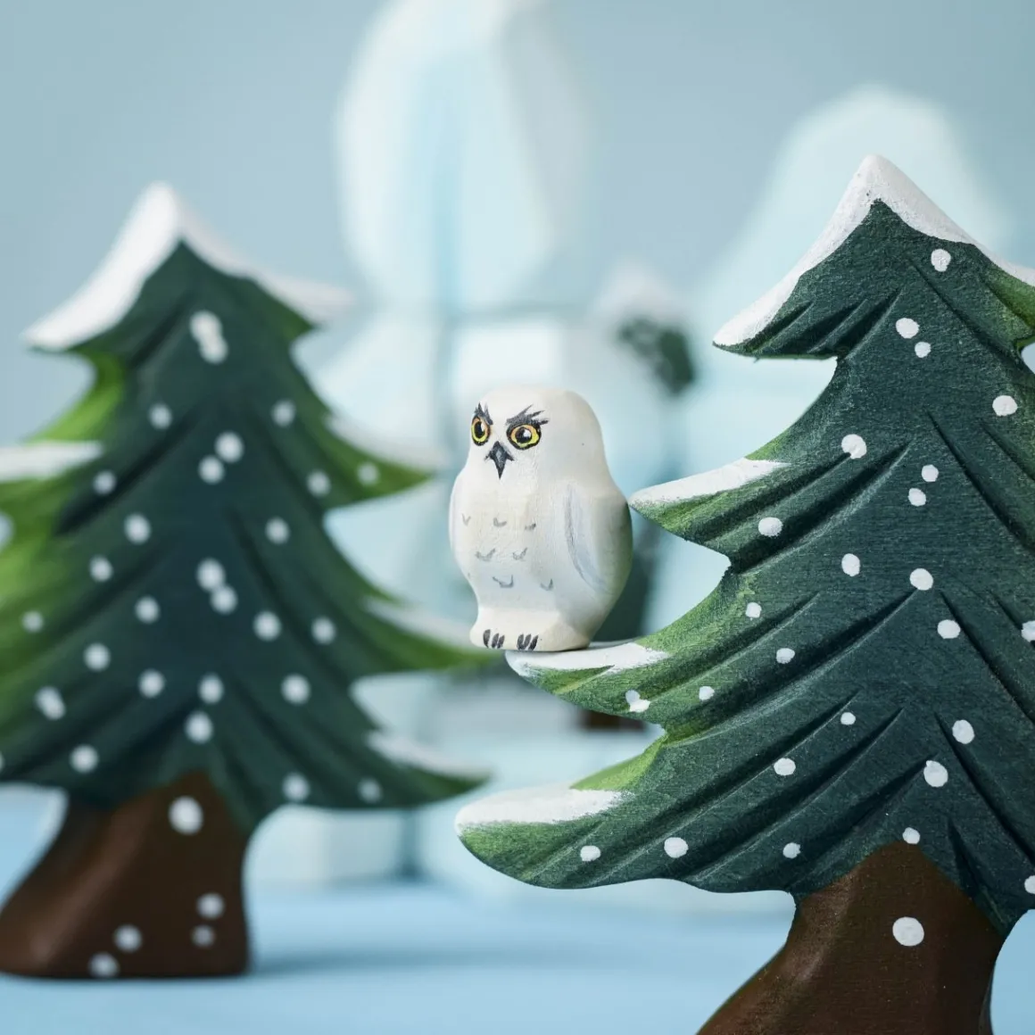 BumbuToys Snowy Owl Chick Fashion