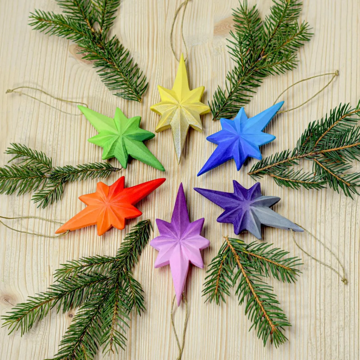 BumbuToys Star Christmas Tree Decorations Best