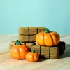 BumbuToys Straw Bales & Pumpkins SET Sale
