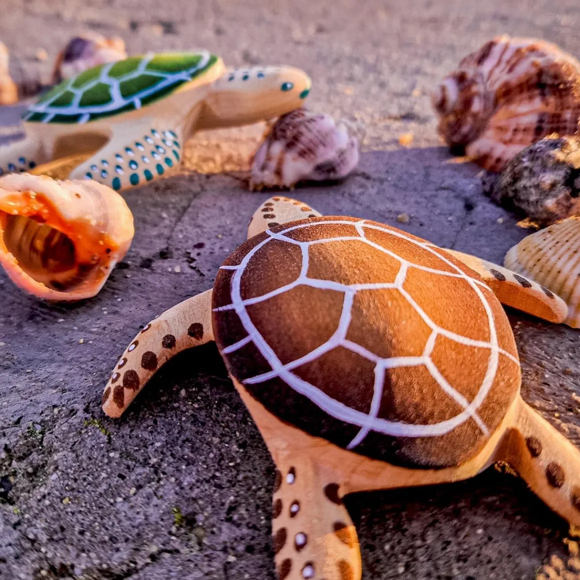 BumbuToys Turtle Brown Outlet