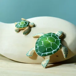 BumbuToys Turtle Green Hot