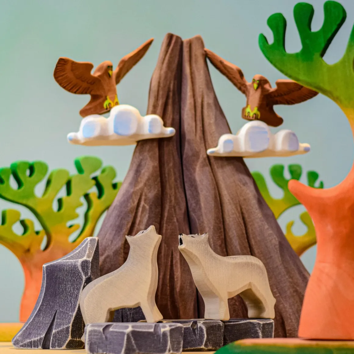 BumbuToys Volcano, Lava and Clouds Best