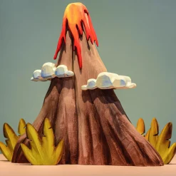 BumbuToys Volcano, Lava and Clouds Best