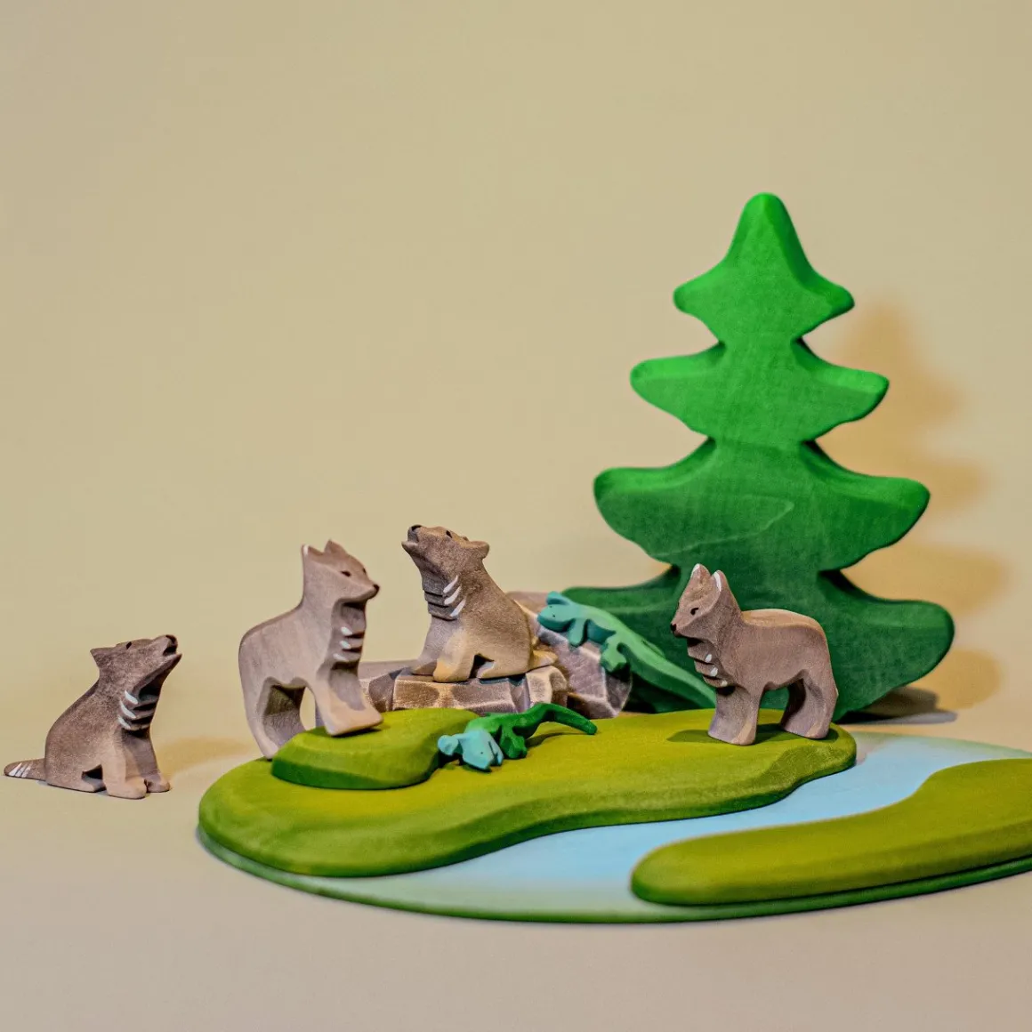 BumbuToys Wolf Cub Sitting Sale