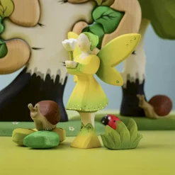 BumbuToys Woodland Fairy with Flower Outlet